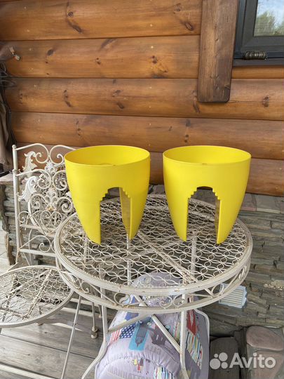 Горшки для сада пластиковые