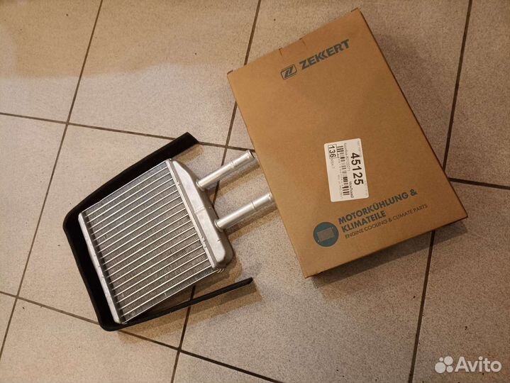 Радиатор печки Матиз