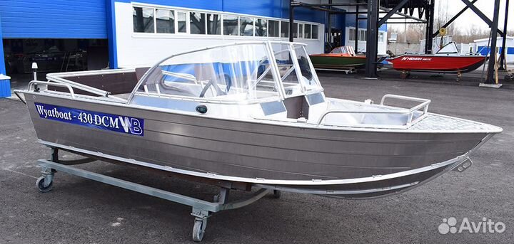 Новый моторная лодка Wyatboat 430 DCM алюминиевая