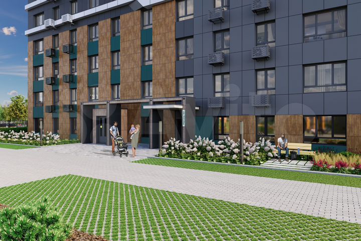 1-к. квартира, 46 м², 13/16 эт.