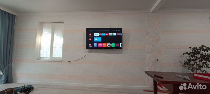 Подвес телевизоров, настройка