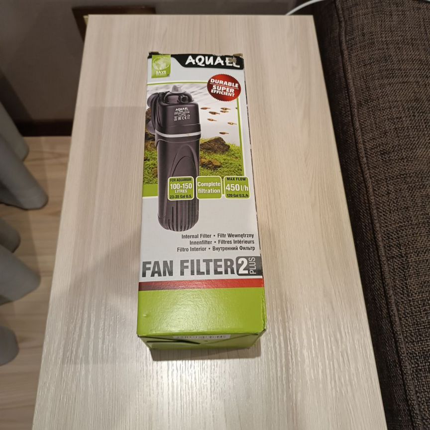 Продам фильтр aquael FAN filter 2 plus