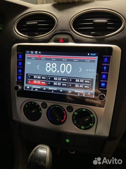 Магнитола Ford focus 2 механические кнопки