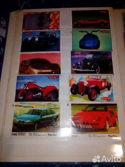 Вкладыши от жвачек редкие