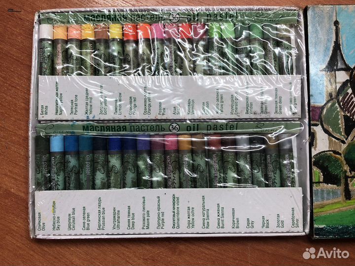 Пастель масляная Сонет 36 цветов новая