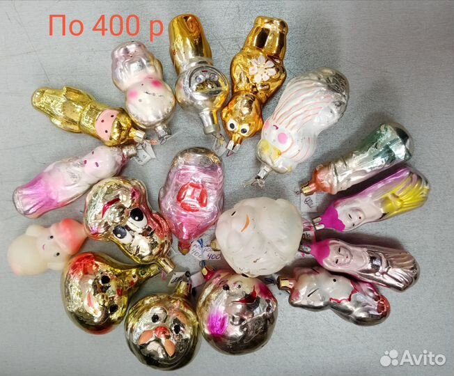 Елочные игрушки СССР