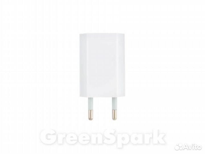 Зу для iPhone 4S USB белая тех.пак
