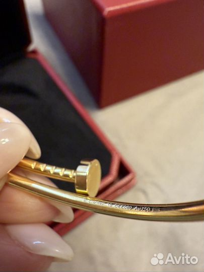 Cartier juste un clou тонкая модель