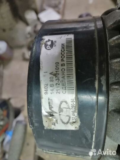 Генератор ваз 2109 80 А