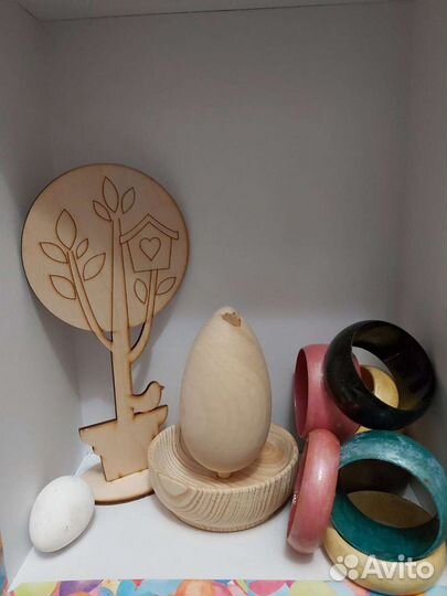 Деревянные заготовки для декупажа