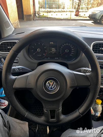 Руль volkswagen polo в новой коже