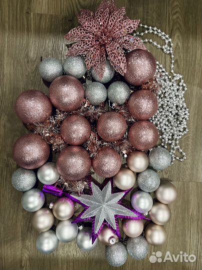 Елочные игрушки набор