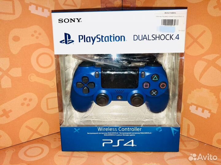 Геймпад Playstation 4 Азия Синий (Blue) V2