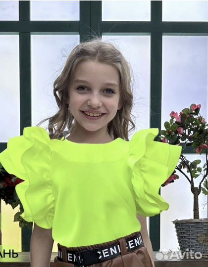 Блузка нарядная для девочки