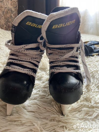 Хоккейные коньки bauer 31 р-р