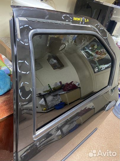 Дверь задняя левая Renault Logan 1