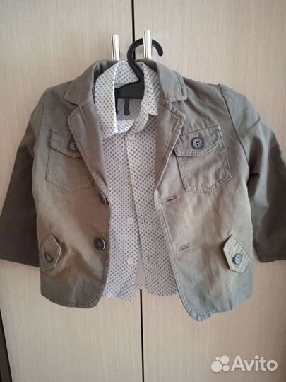 Рубашка и пиджачек на мальчика
