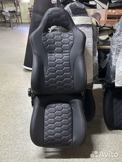 Обивки Recaro эко кожа/Алькантара