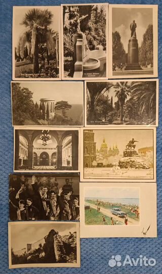 Комплект Почтовые карточки открытки