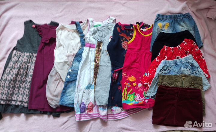 Одежда для девочки 5-6 лет