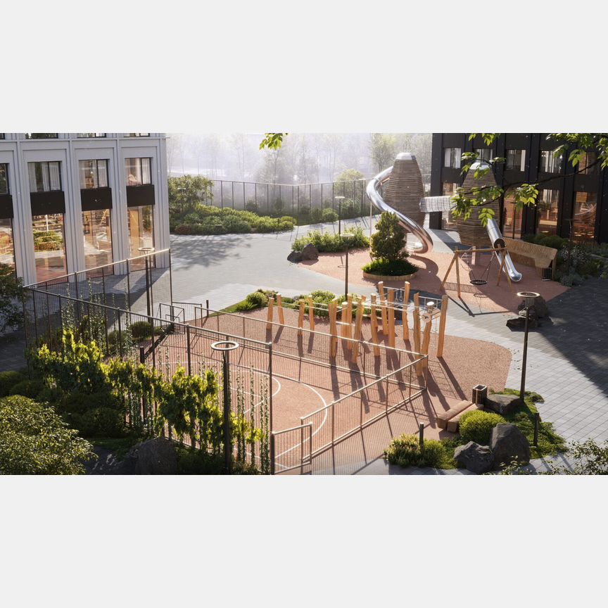 1-к. квартира, 42,5 м², 16/25 эт.