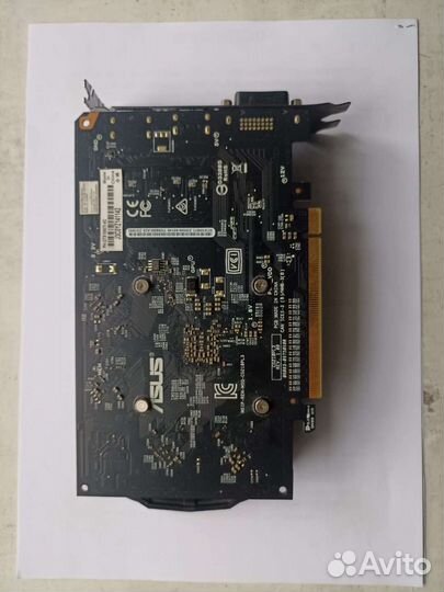 Видеокарта asus GTX 1050 ti 4gb
