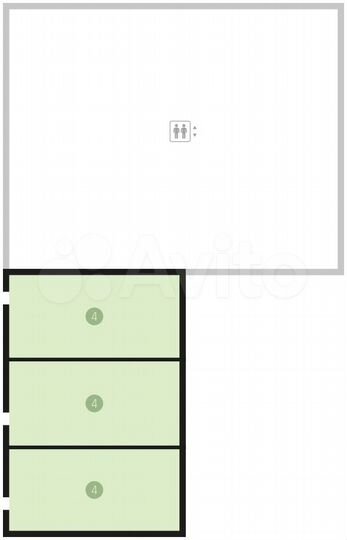 4-к. квартира, 218,4 м², 1/10 эт.