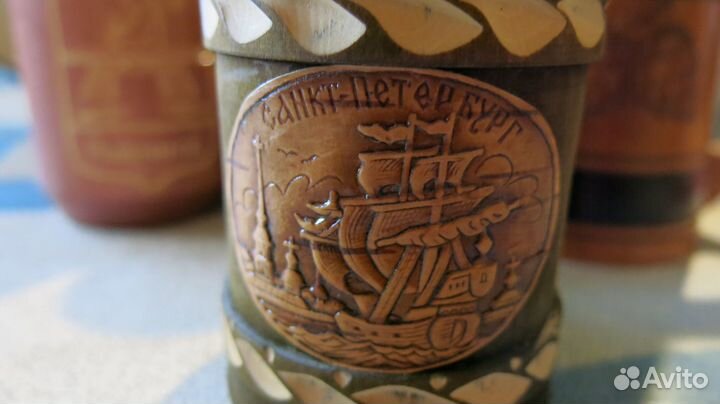 Чашки Санкт-Петербург Рыбинск Новосибирск дерево