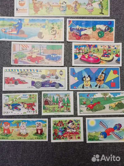 Вкладыш Киндер серия К 96
