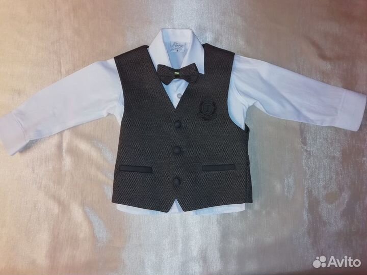 Костюм тройка на мальчика, рост 92