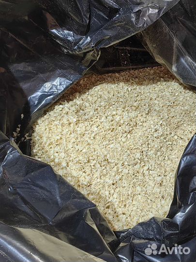 Стружка в мешках