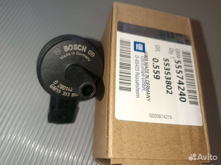 Клапан вентиляции топливного бака GM 55574240