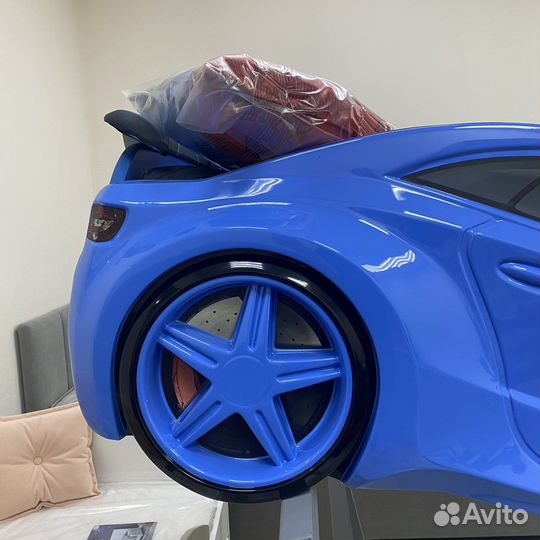 Детская кровать машина серия 