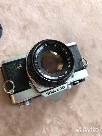 Плёночный фотоаппарат Olympus om 1N + 50/1.8