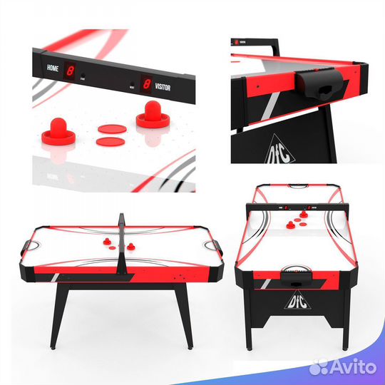 Игровой стол аэрохоккей 5 фт, новый. Арт 5