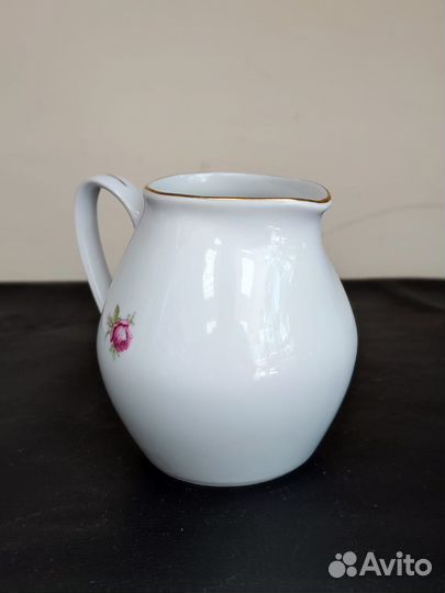 Молочник Роза Moritz Zdekauer Czechoslovakia