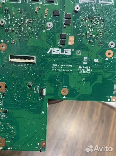 Мать asus x540sc n3700 + gt810m + 4gb ddr3