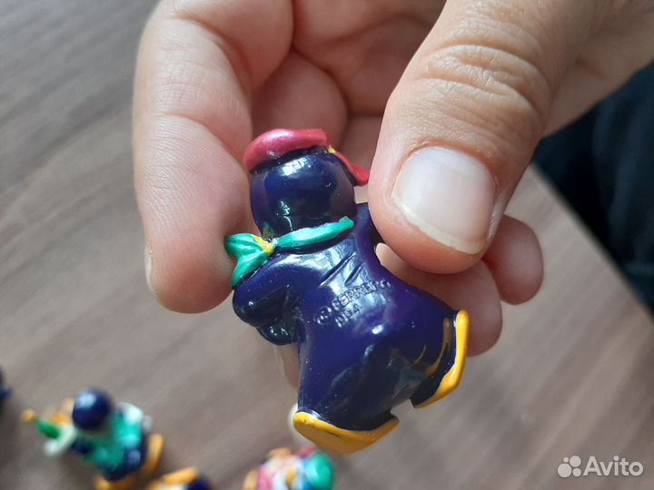 Игрушки из киндера 90х пингвины