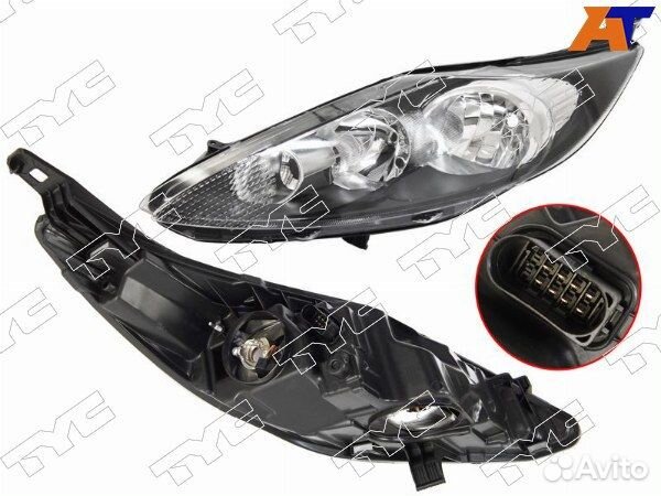 Фара ford fiesta 08-19