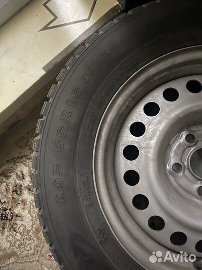 Колеса в сборе r15 зимние