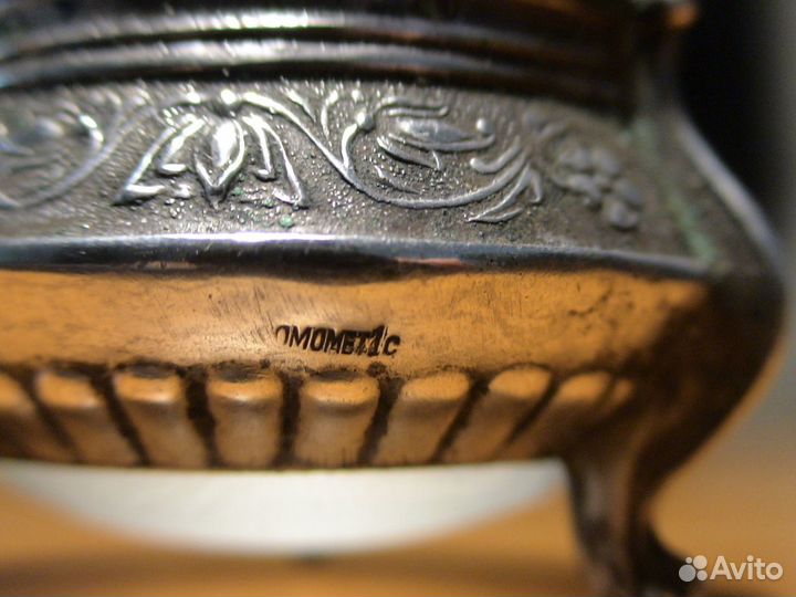 Солонка мельхиор СССР