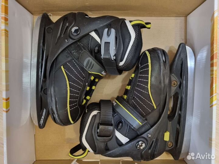 Коньки детские раздвижные 28-32