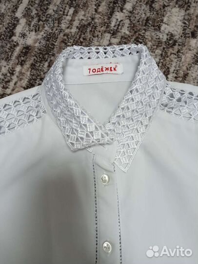 Блузка школьная 128 134