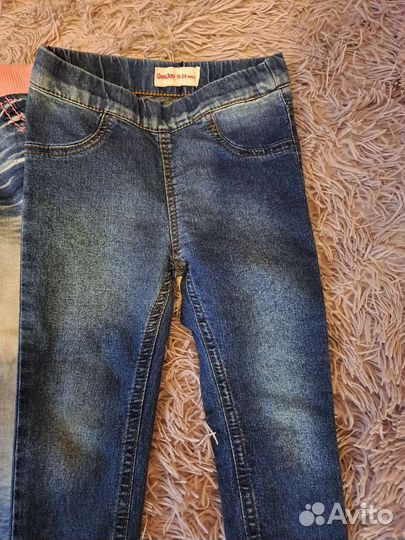 Джинсовые вещи для девочки 12/18