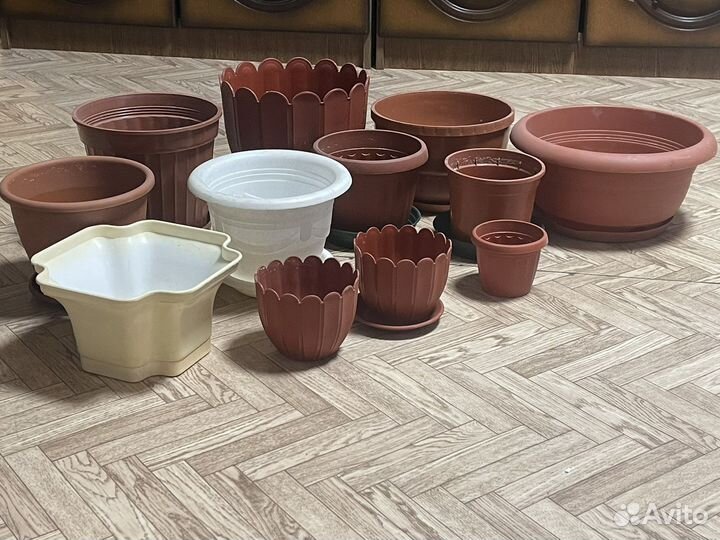 Цветочные горшки