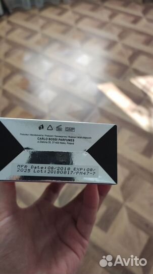 Парфюмерная вода Carlo Bossi Bel Canto black