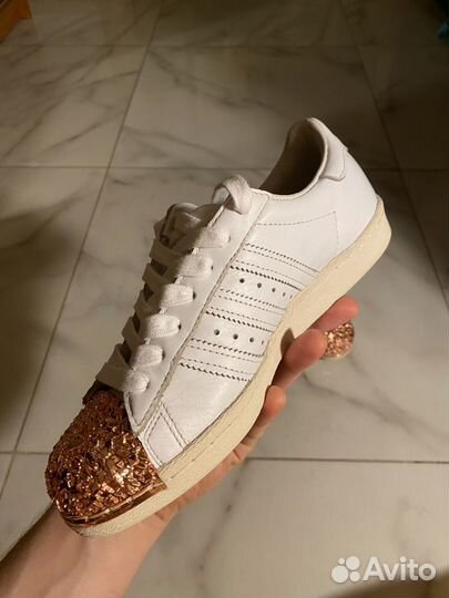 Adidas Superstar 80s 3D Metal Shell Toe White