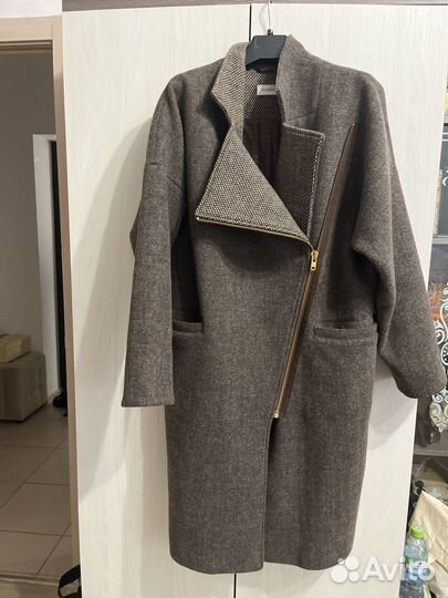 Пальто женское демисезонное 46