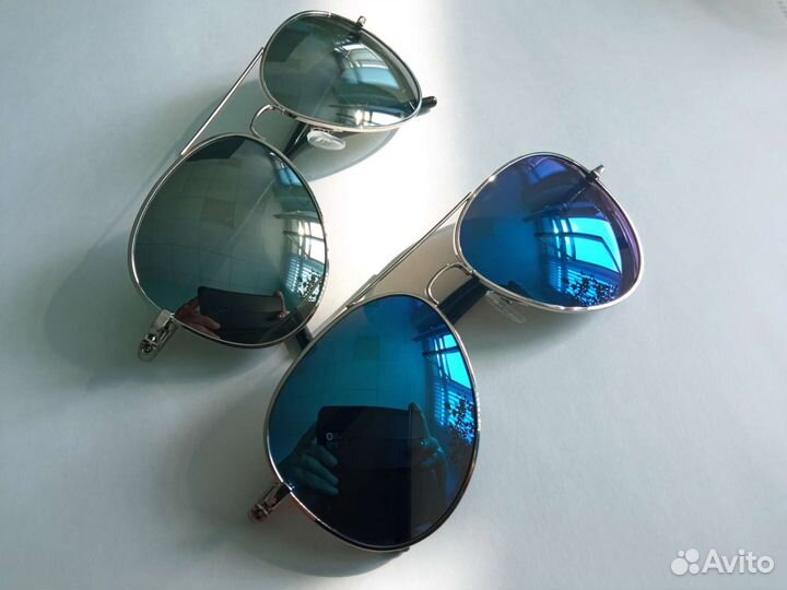 Очки авиаторы солнцезащитные поляризационные