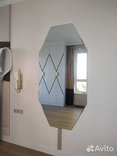 Резка стекла, зеркал по вашим размерам